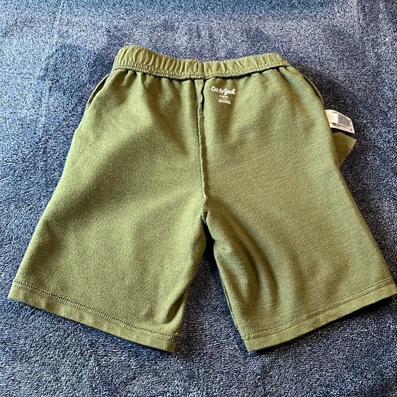 Camo Green Sweat Shorts - Picture 4 of 6
